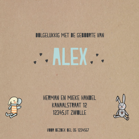 Kaart binnenkant