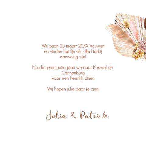 Kaart binnenkant