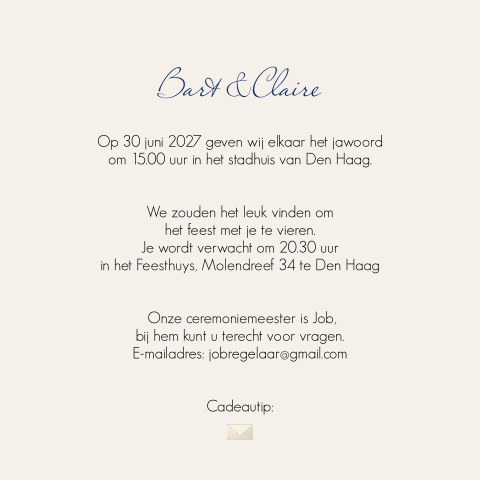 Kaart binnenkant