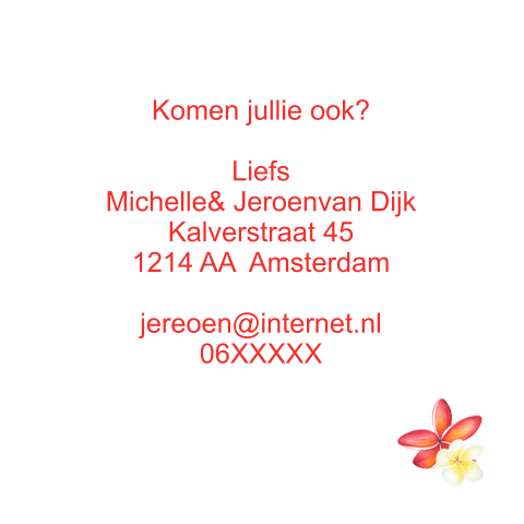 Kaart binnenkant