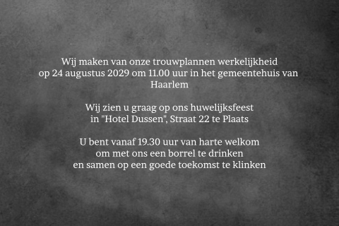 Kaart binnenkant