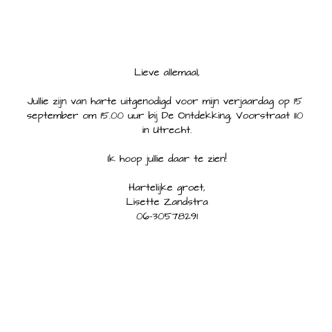 Kaart binnenkant