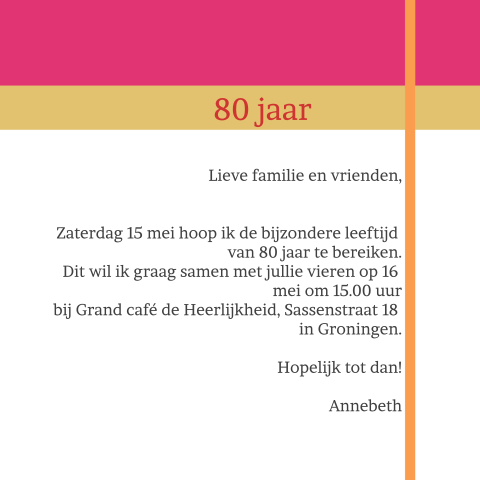 Kaart binnenkant