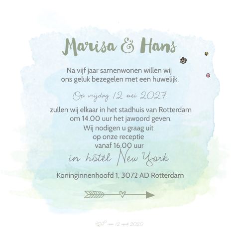 Kaart binnenkant