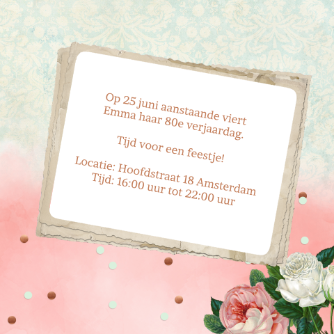 Kaart binnenkant