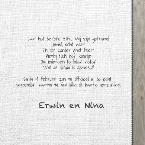 Kaart binnenkant