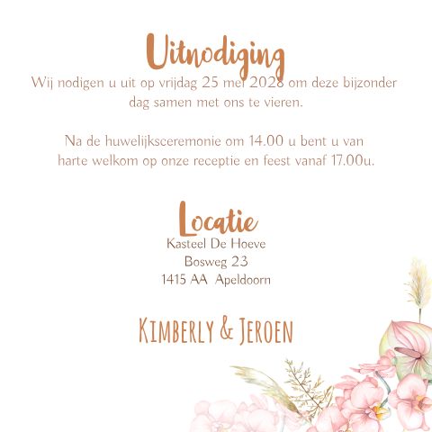 Kaart binnenkant