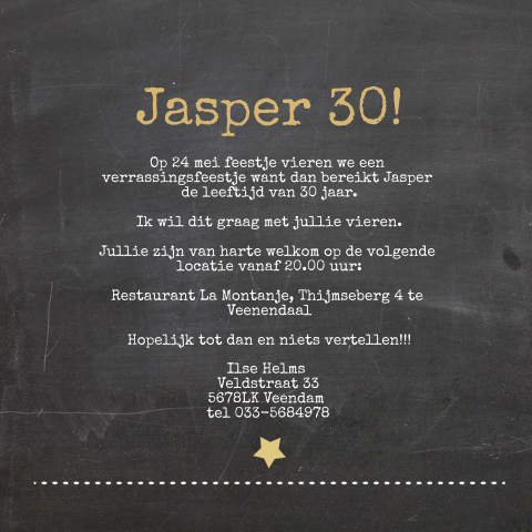 Kaart binnenkant