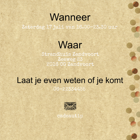 Kaart binnenkant