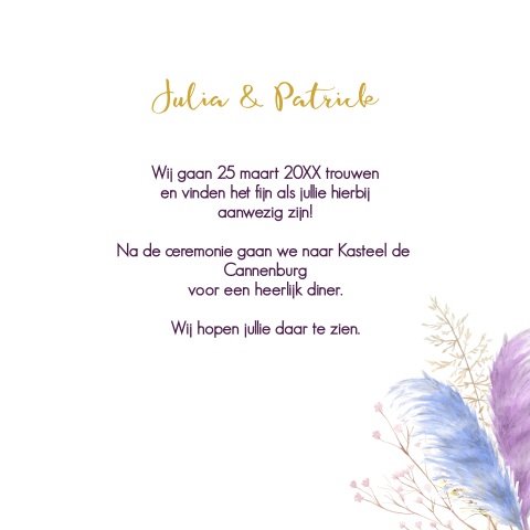 Kaart binnenkant