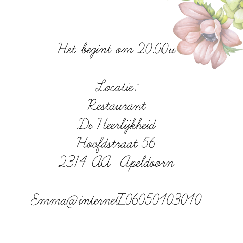 Kaart binnenkant