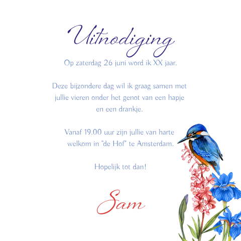 Kaart binnenkant