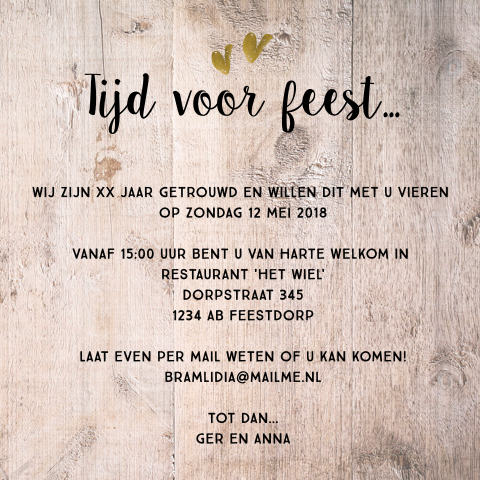 Kaart binnenkant
