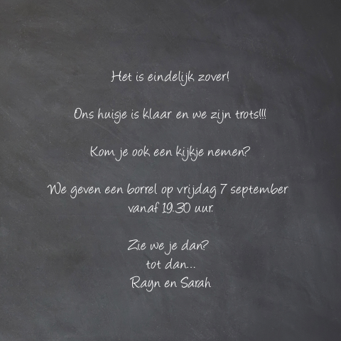 Kaart binnenkant