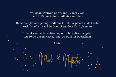 Kaart binnenkant