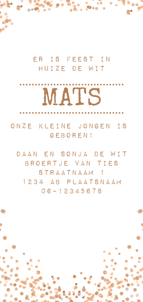 Kaart binnenkant