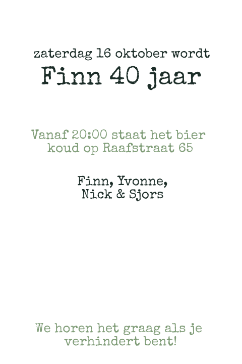 Kaart binnenkant