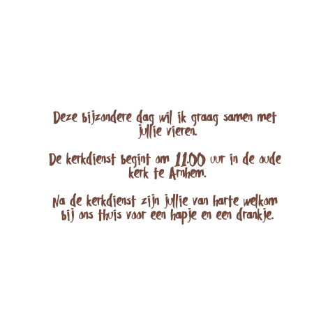 Kaart binnenkant