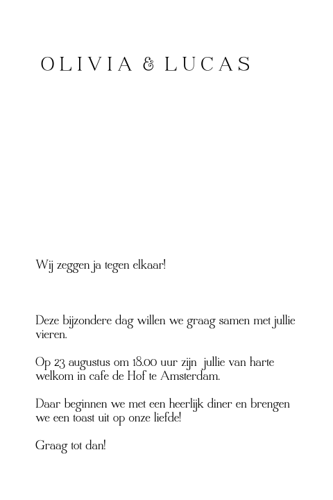 Kaart binnenkant