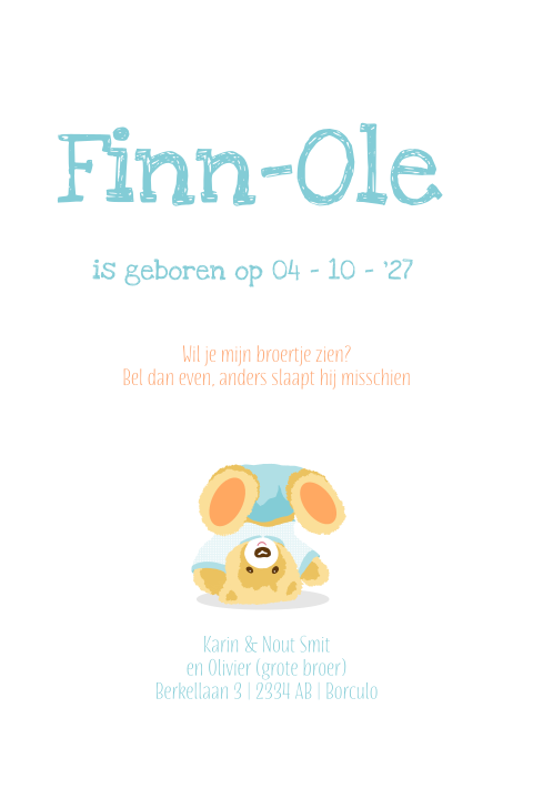 Kaart binnenkant