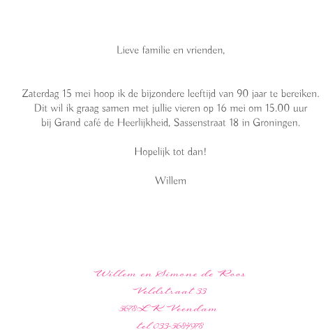 Kaart binnenkant