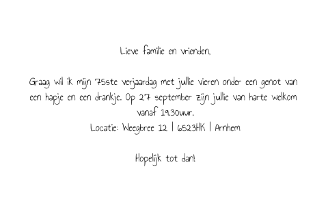 Kaart binnenkant