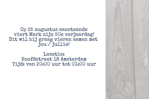 Kaart binnenkant