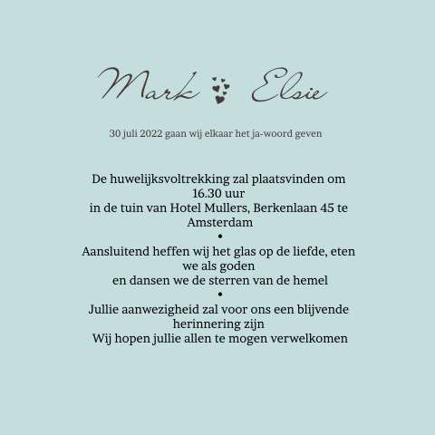 Kaart binnenkant