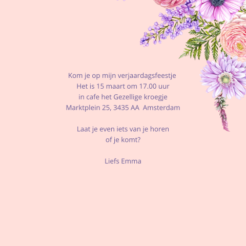Kaart binnenkant