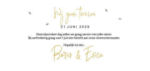 Kaart binnenkant