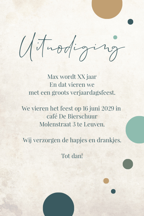 Kaart binnenkant