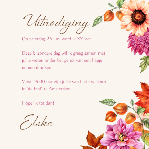 Kaart binnenkant