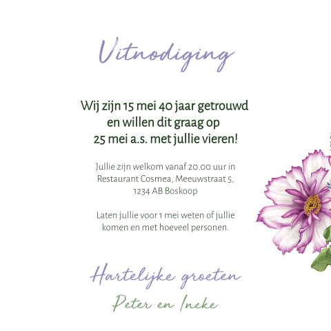 Kaart binnenkant