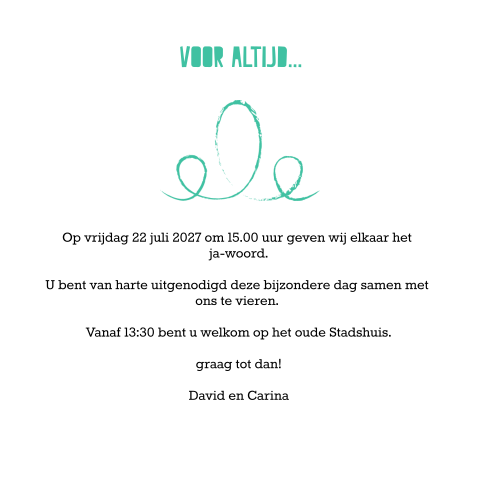 Kaart binnenkant