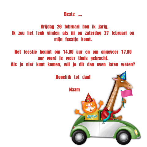 Kaart binnenkant