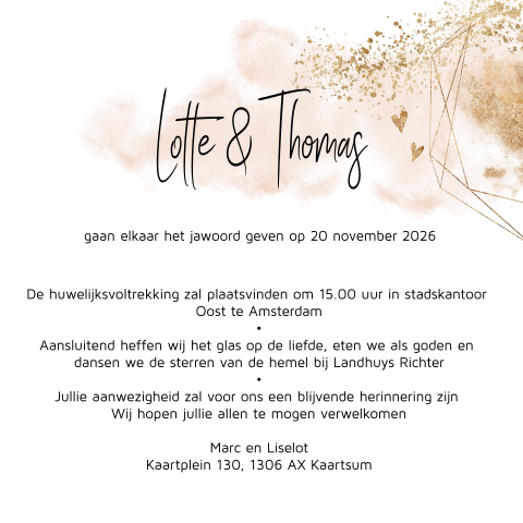 Kaart binnenkant