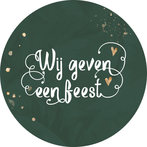 Sluitzegel wij geven een feestje
