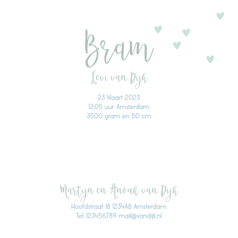 Kaart binnenkant