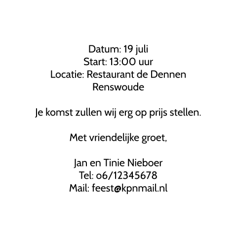 Kaart binnenkant