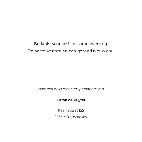 Kaart binnenkant