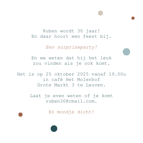 Kaart binnenkant