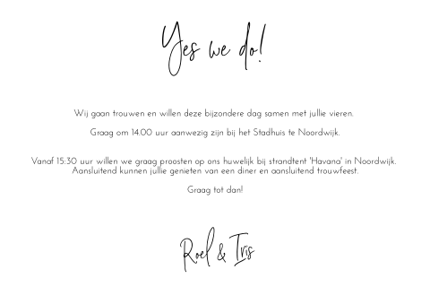 Kaart binnenkant