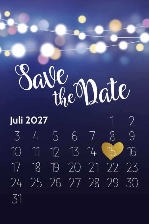 Save the date, wij gaan trouwen! 