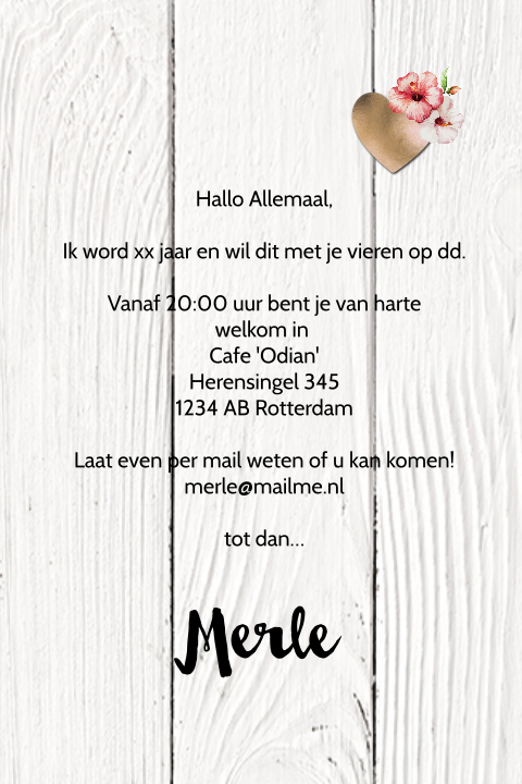 Kaart binnenkant