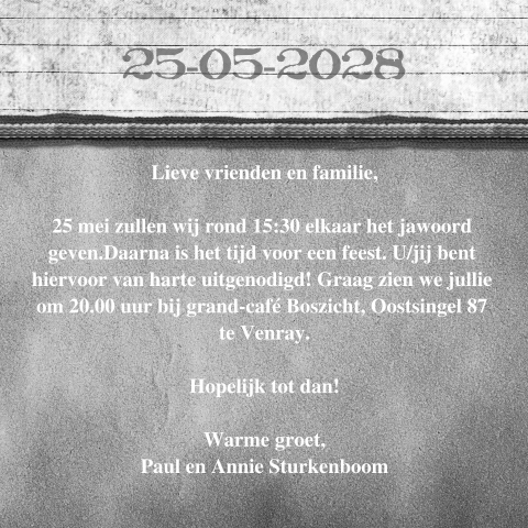 Kaart binnenkant