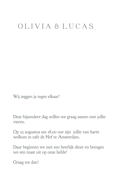 Kaart binnenkant