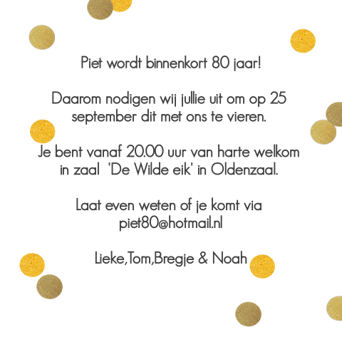 Kaart binnenkant