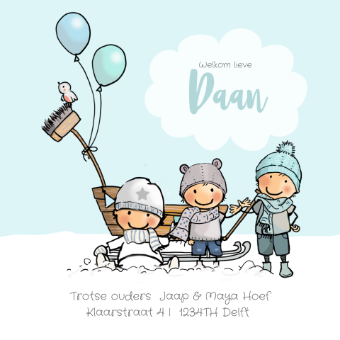 Kaart binnenkant
