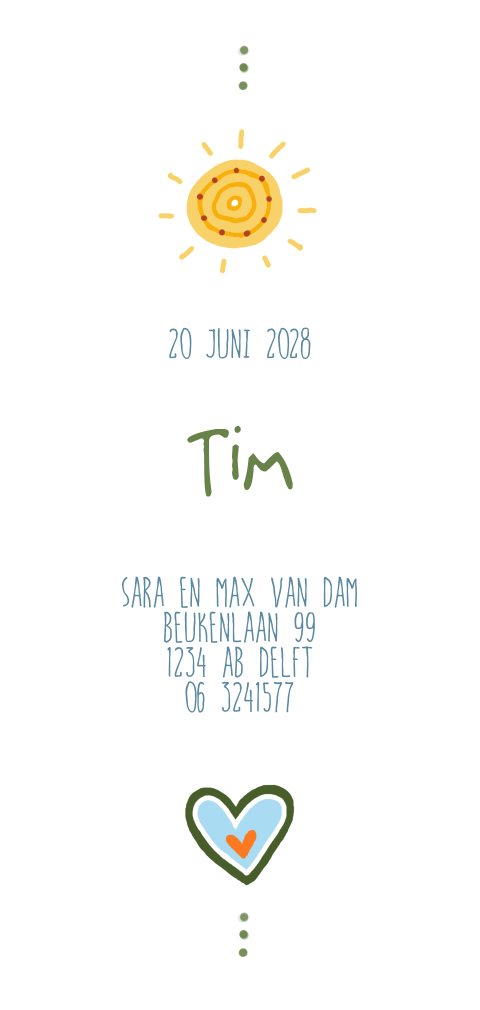 Kaart binnenkant