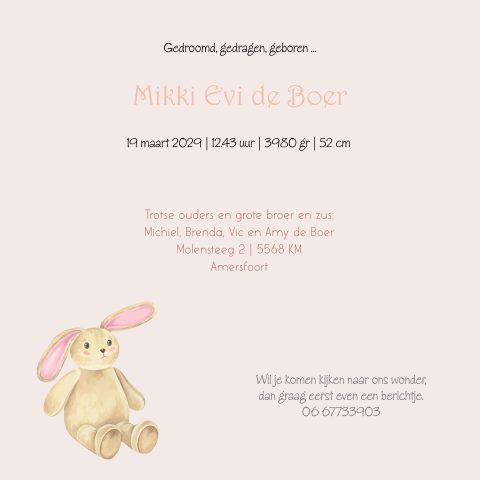 Kaart binnenkant